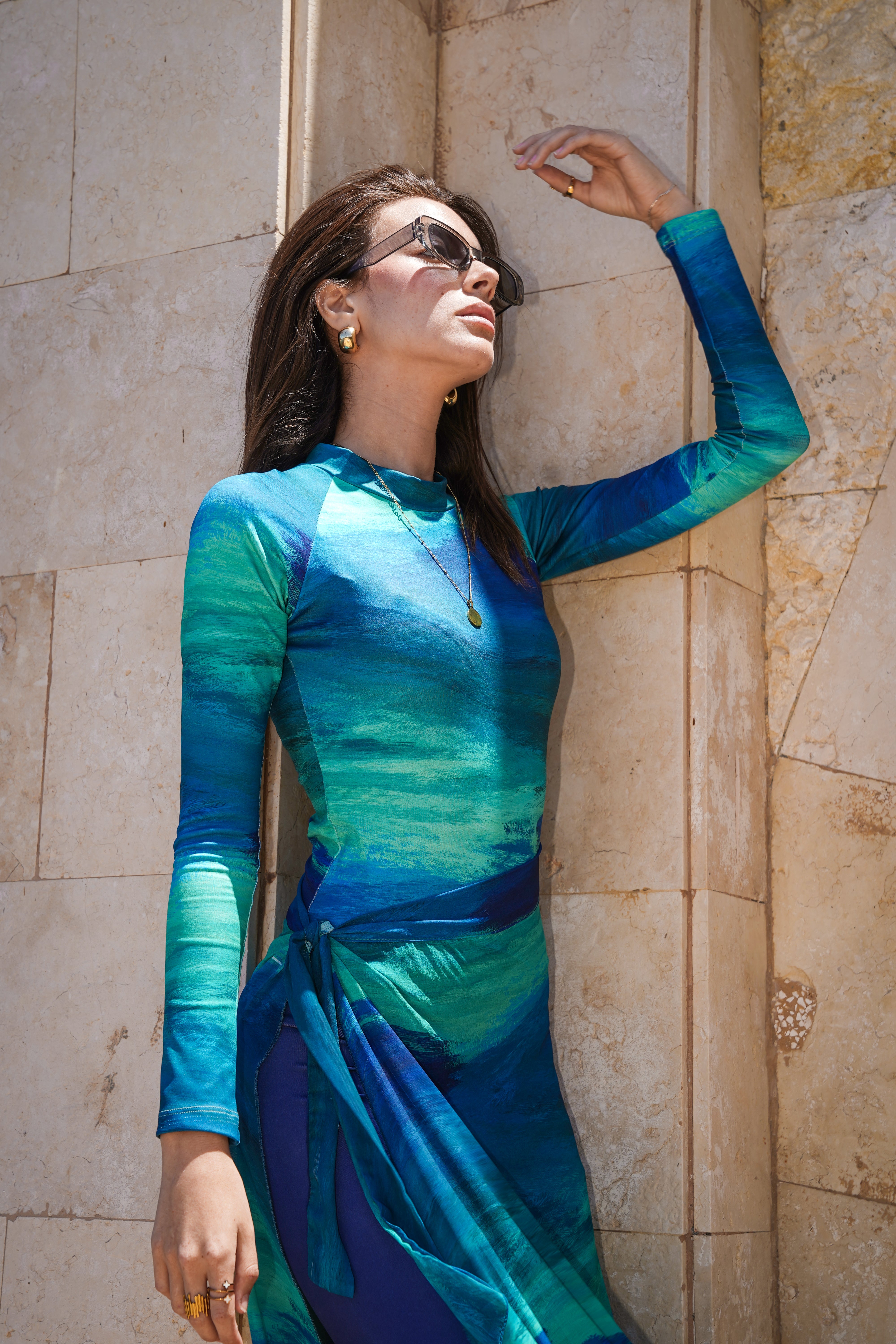 Azure Burkini (3 Piece Set)