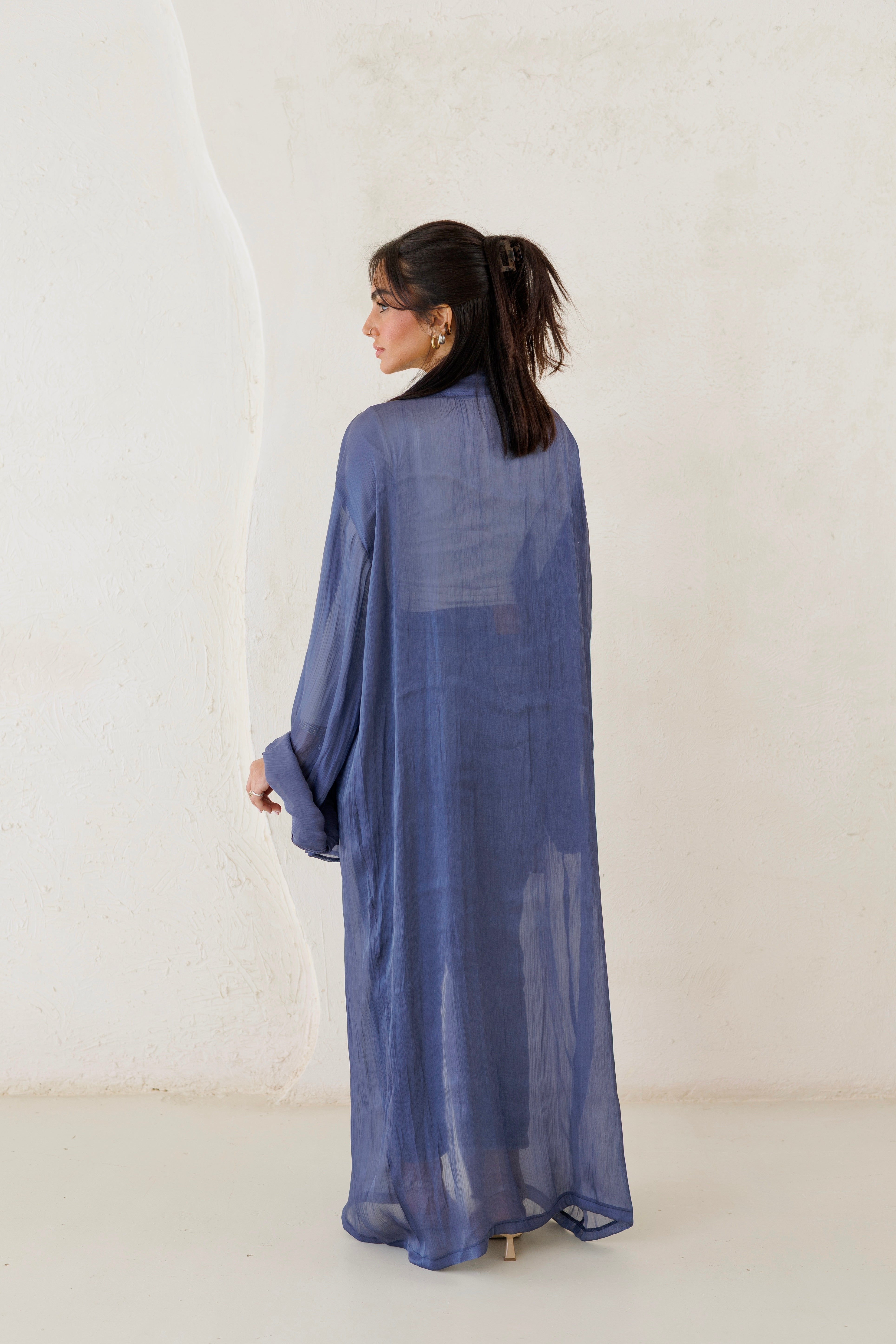 The Full Moon Kaftan In Blue
