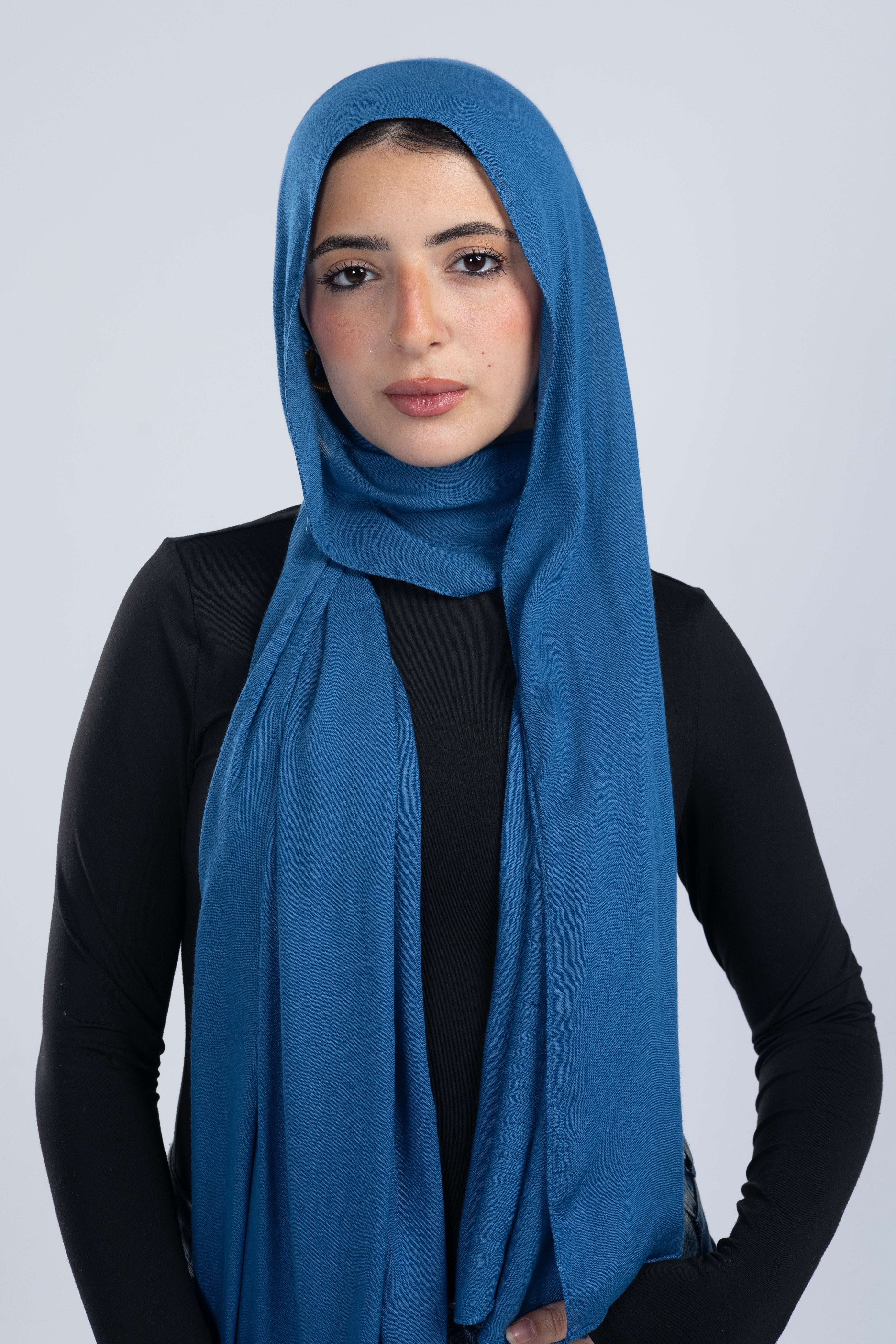 Blue Scarf