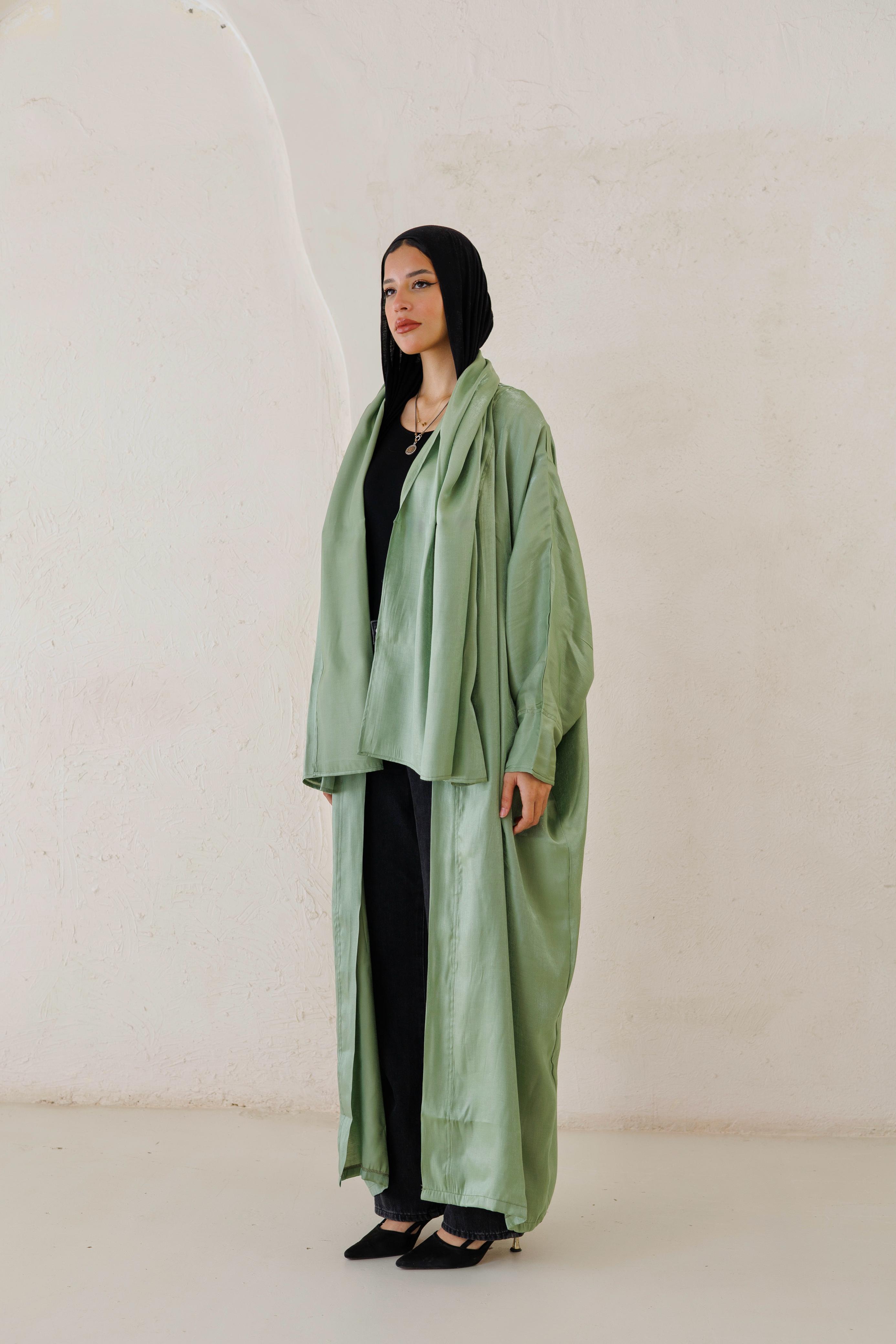 The Rise Kaftan In Green