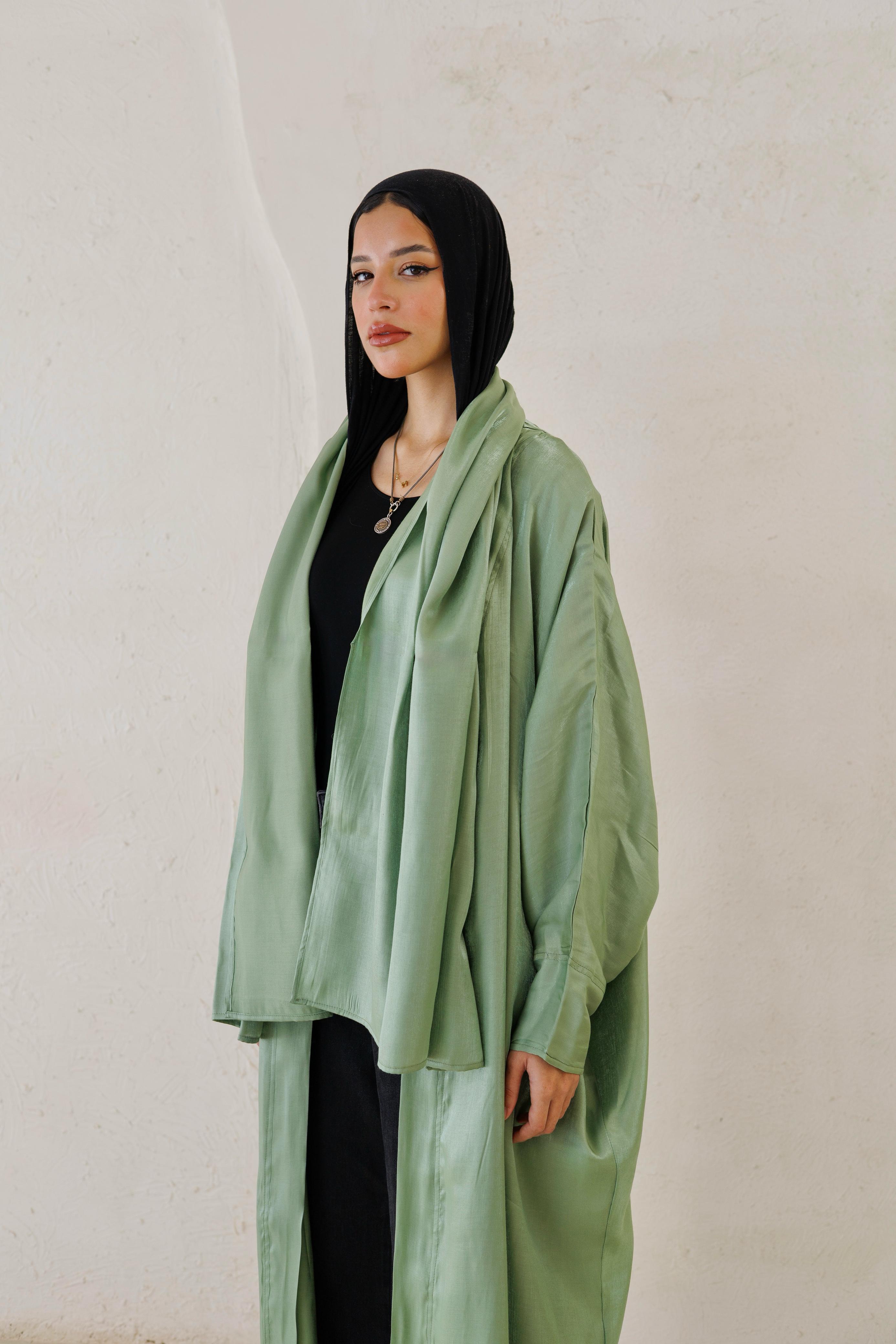 The Rise Kaftan In Green