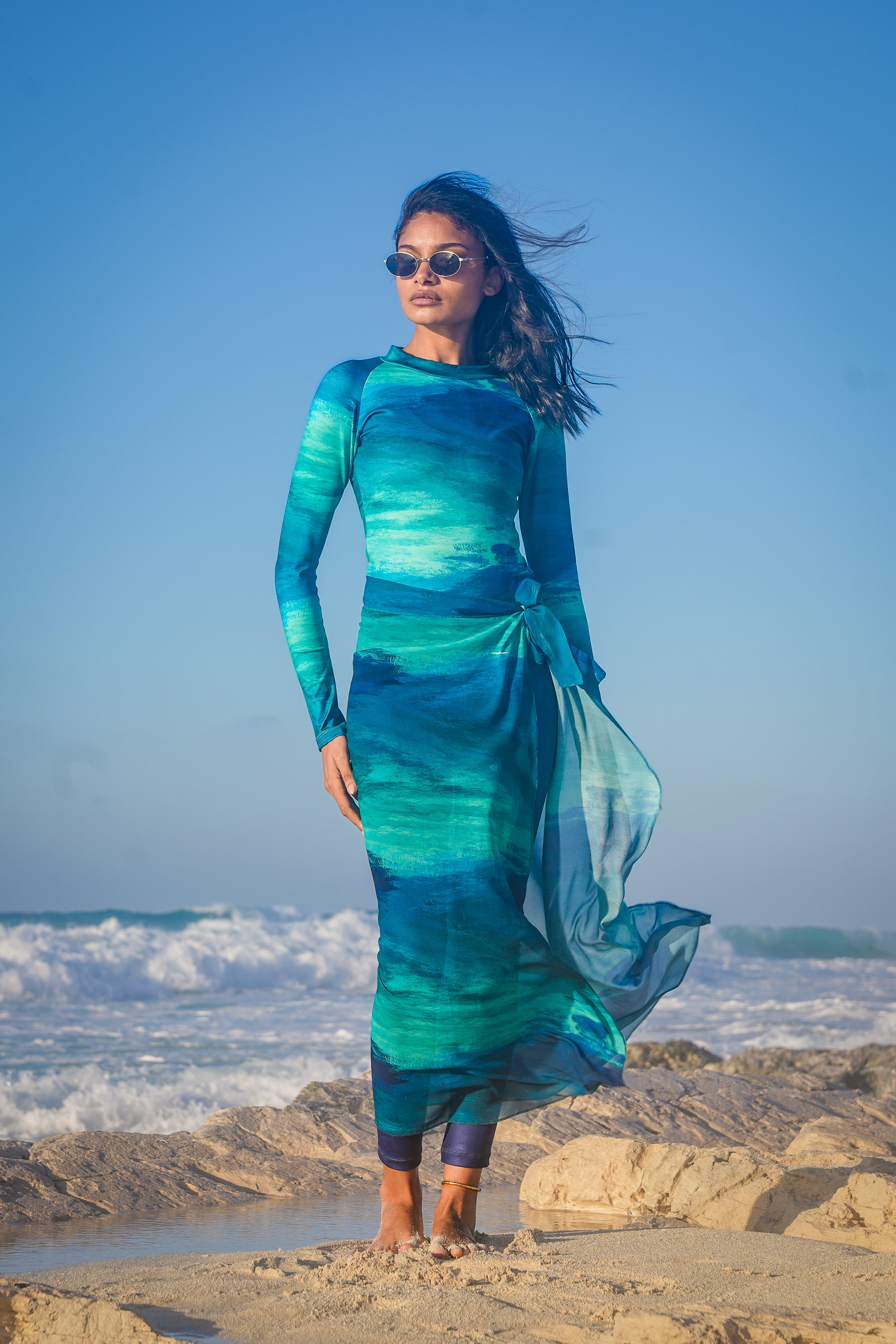 Azure Burkini (3 Piece Set)