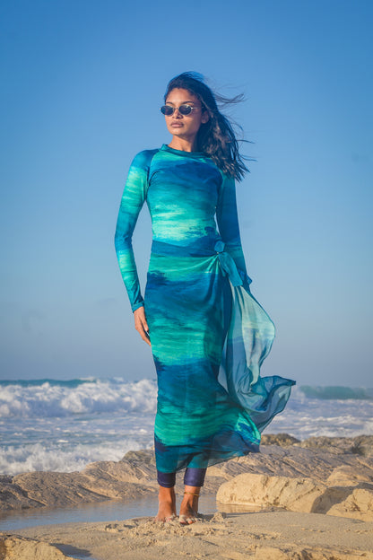 Azure Burkini (3 Piece Set)