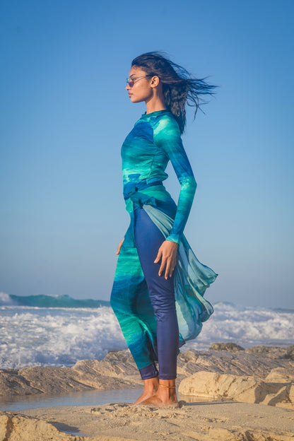 Azure Burkini (3 Piece Set)