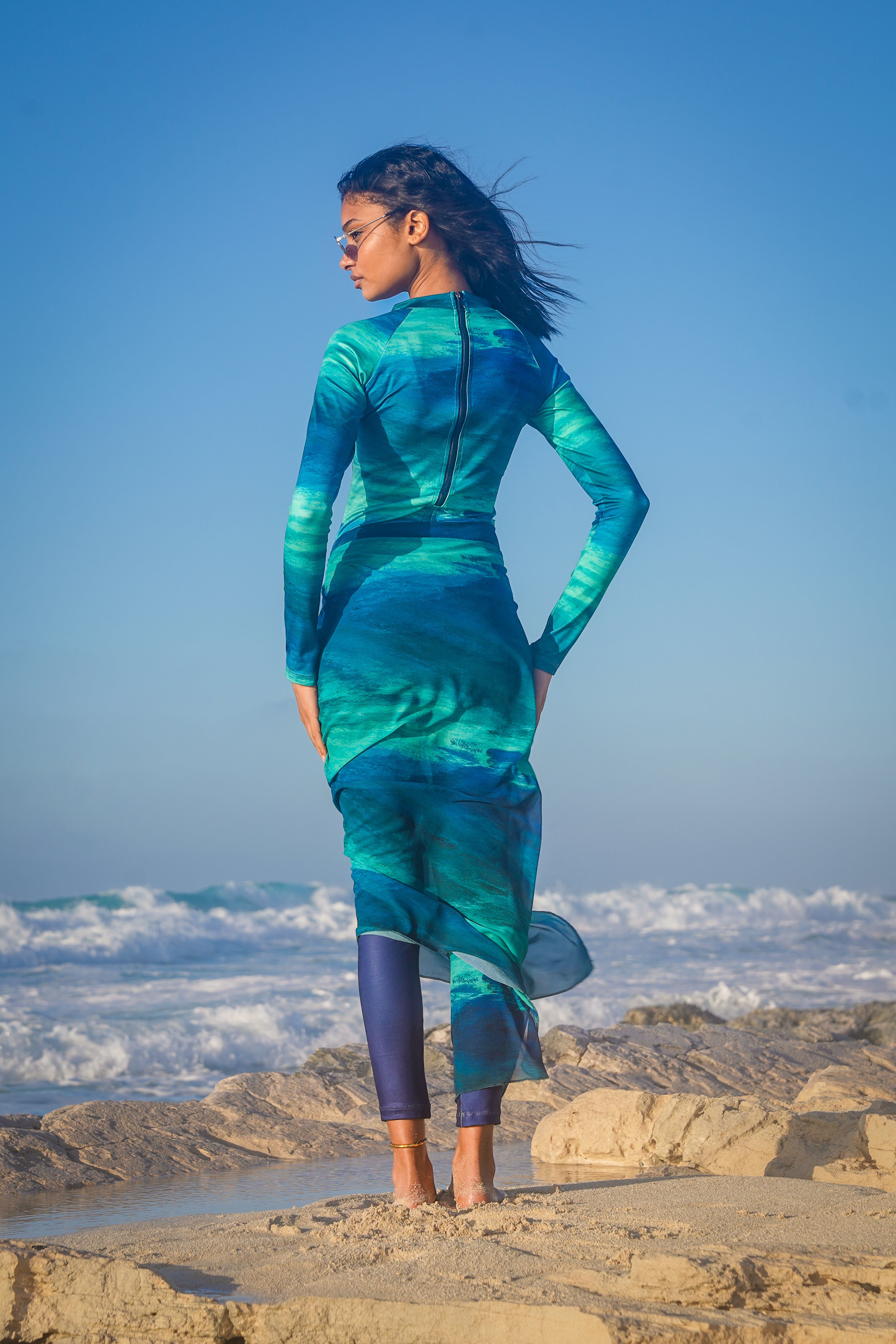 Azure Burkini (3 Piece Set)
