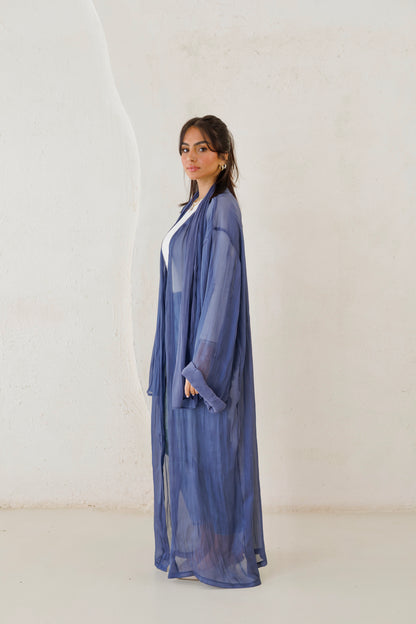The Full Moon Kaftan In Blue