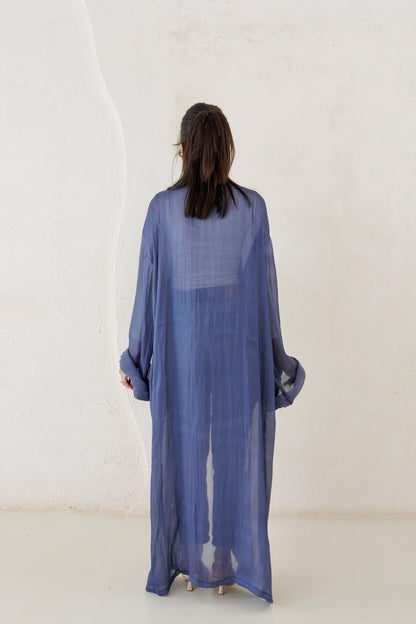 The Full Moon Kaftan In Blue