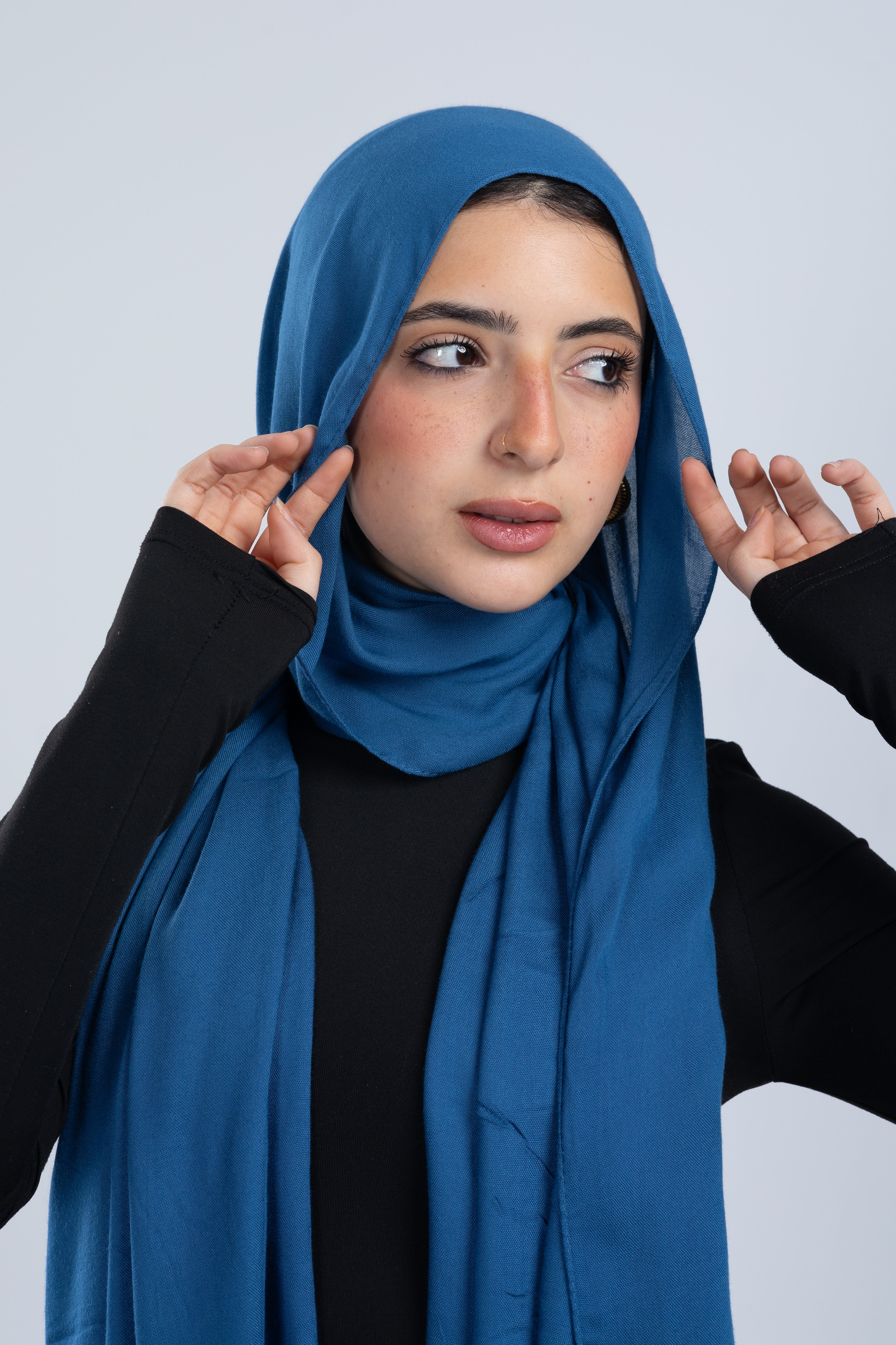Blue Scarf