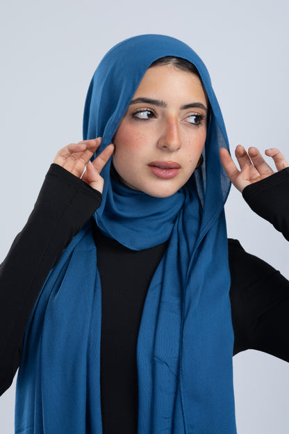 Blue Scarf