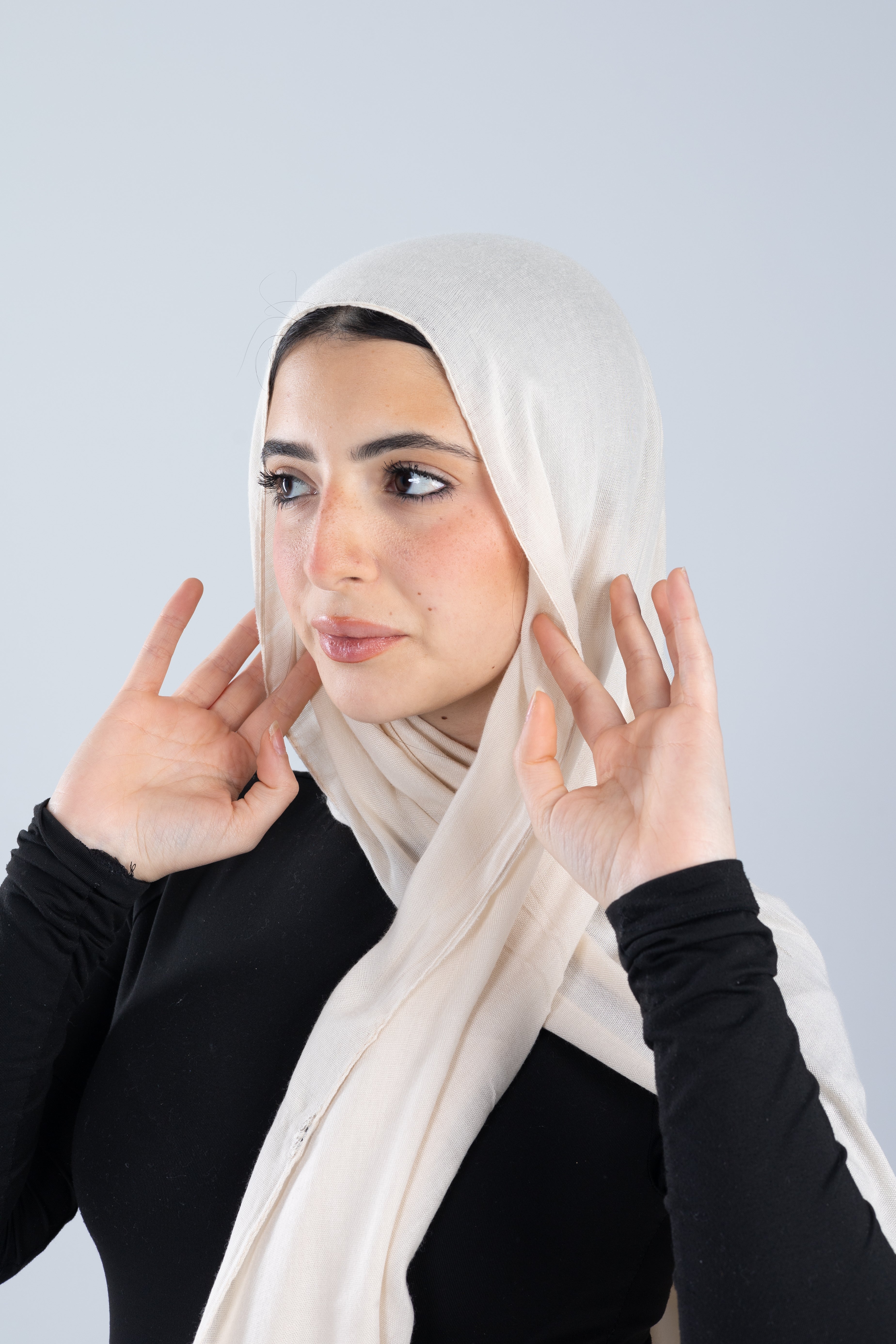 Beige Scarf