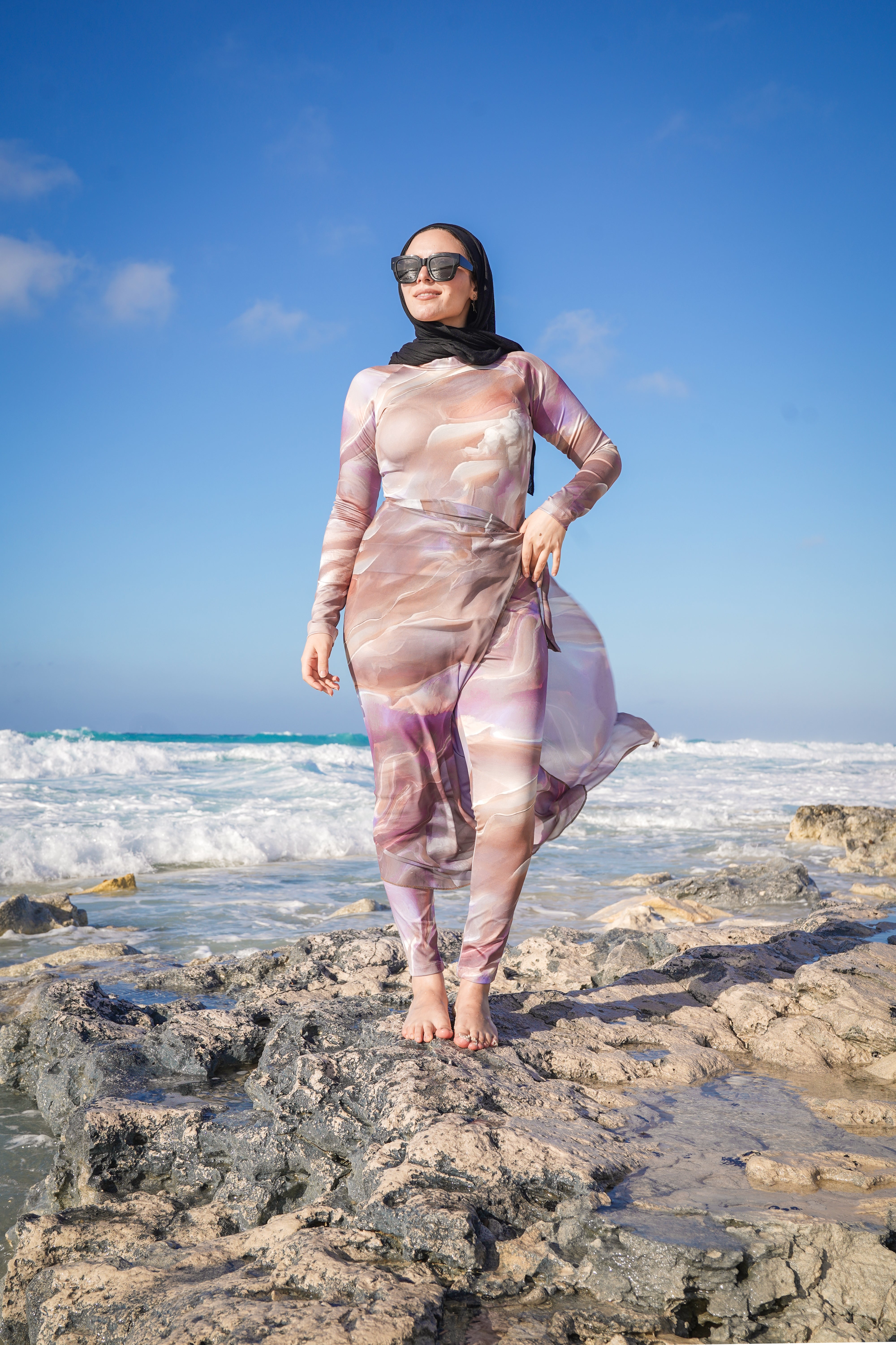 Violet Sand Burkini (3 Piece Set)
