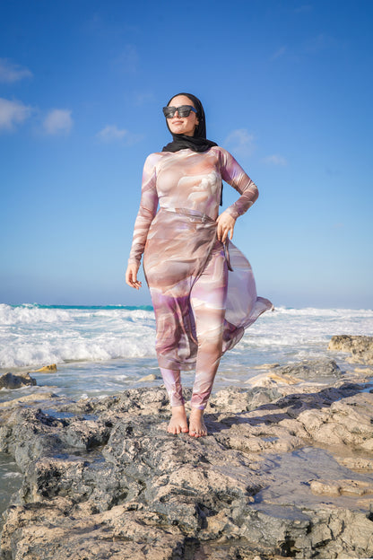 Violet Sand Burkini (3 Piece Set)