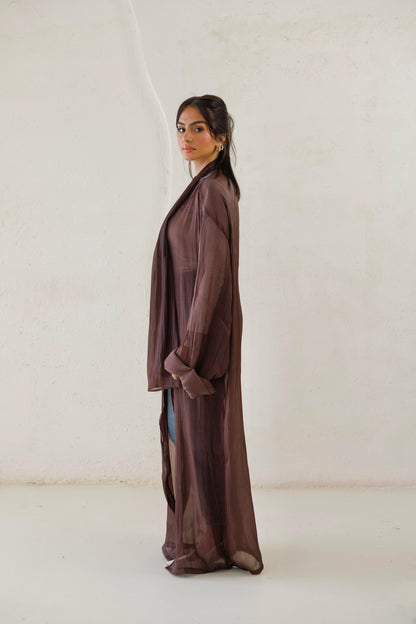 The Balance Kaftan In Brown