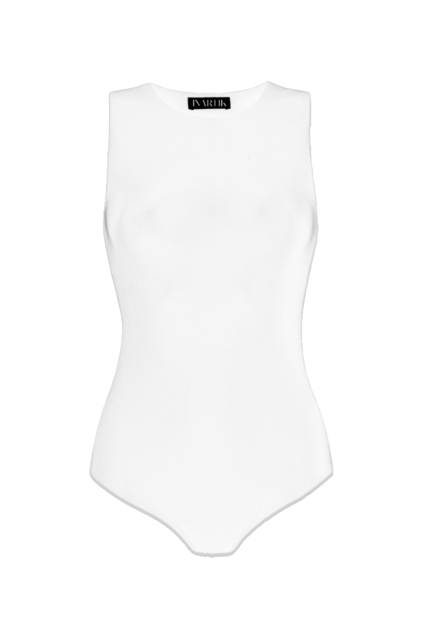 White Sleeveless Bodysuit
