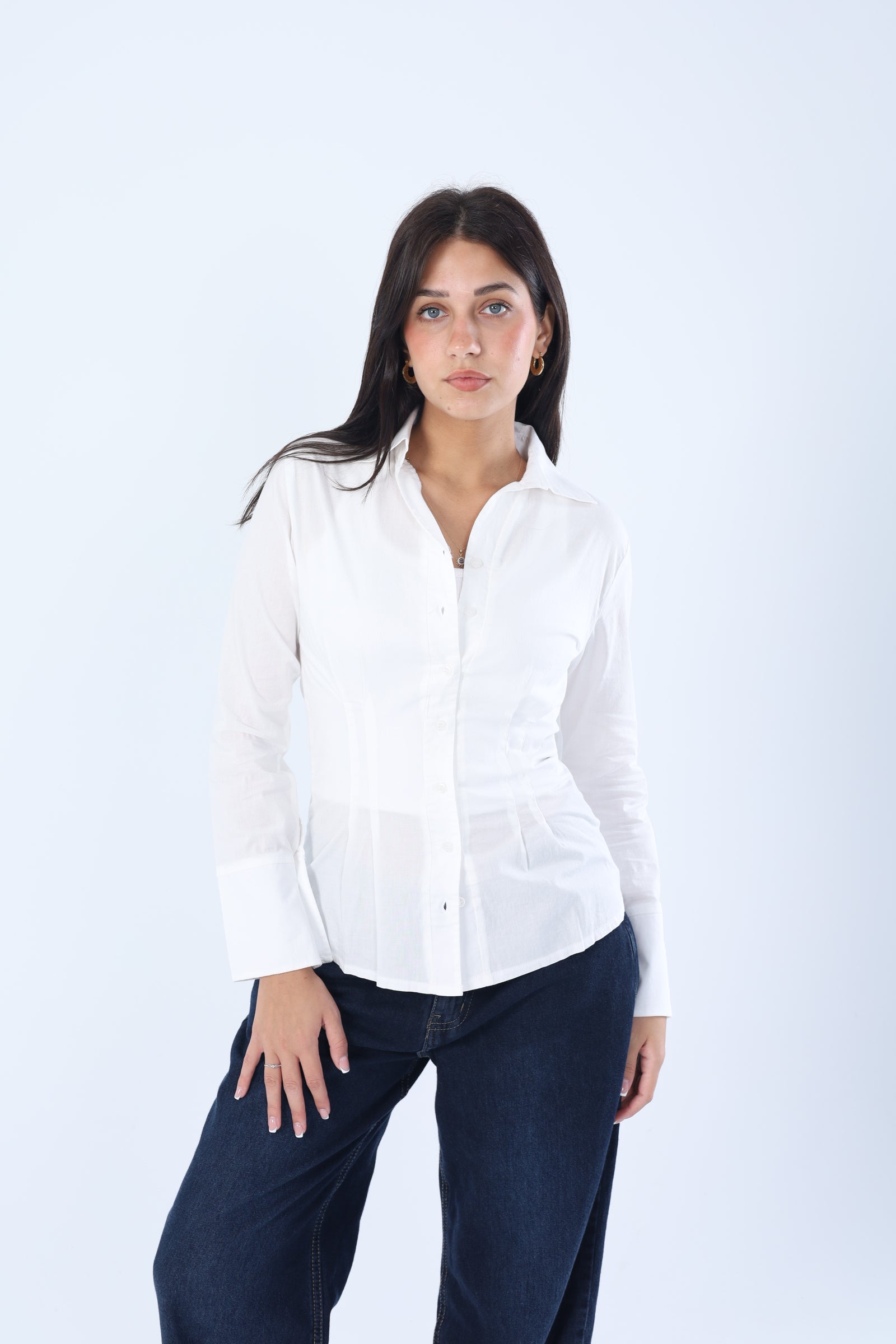Corset Shirt White
