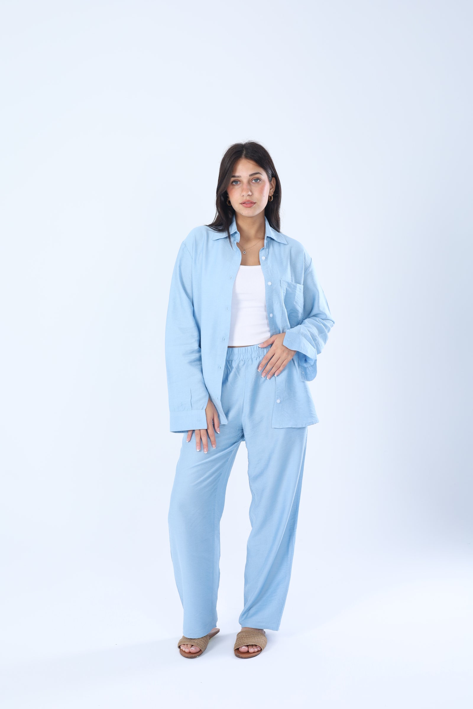 Classic Linen Set Blue